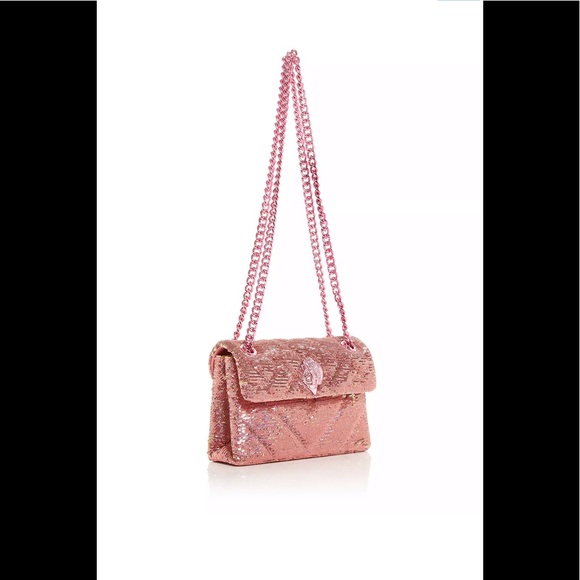 NWT KURT GEIGER LONDON
Mini Kensington Pink Sequins Crossbody Bag - Picture 7 of 7